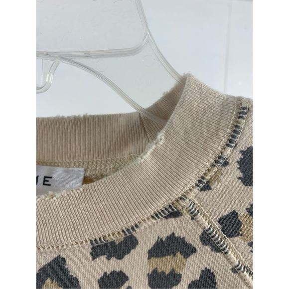 Frame Animal Print Sweatshirt Size XS - Picture 6 of 14
